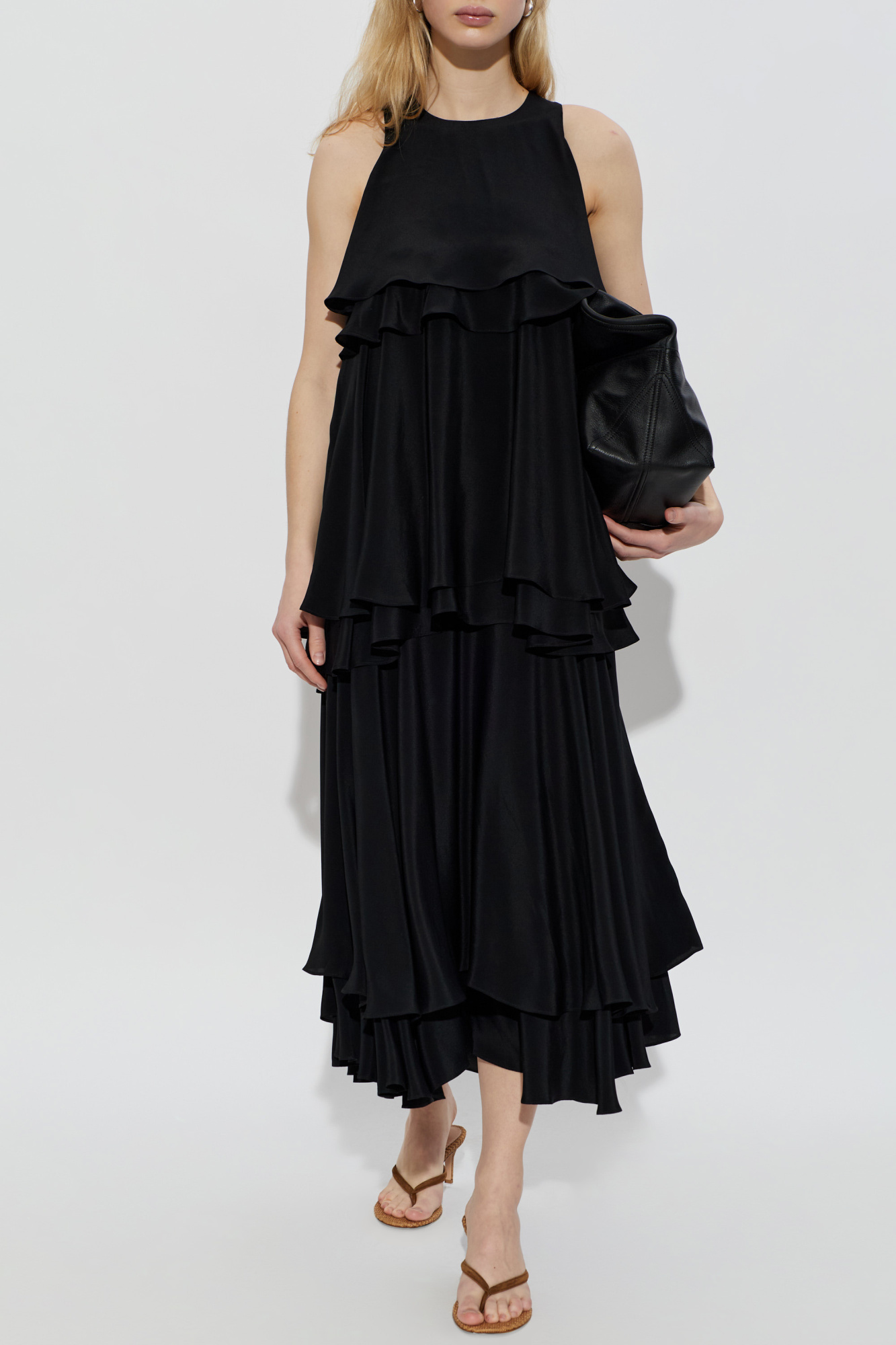 Ami Alexandre Mattiussi Dress with ruffles | Women's | Vitkac